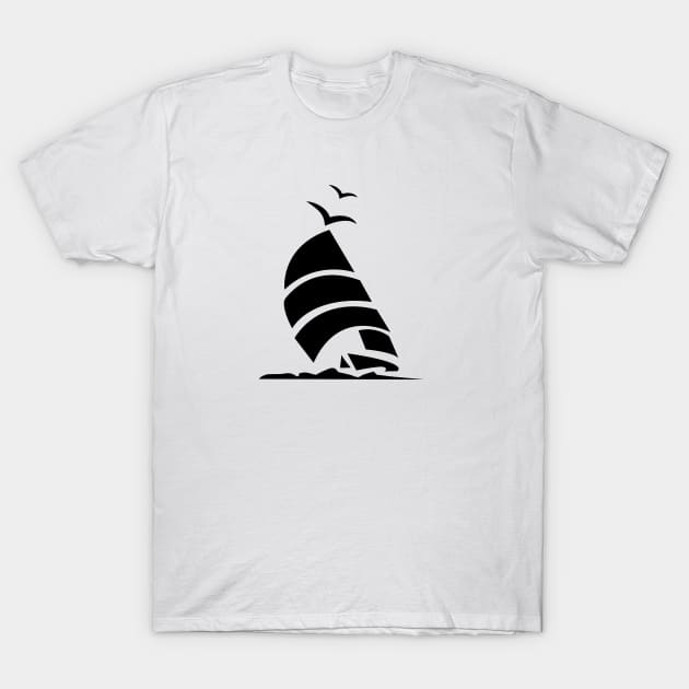 sailing ship T-Shirt by scdesigns